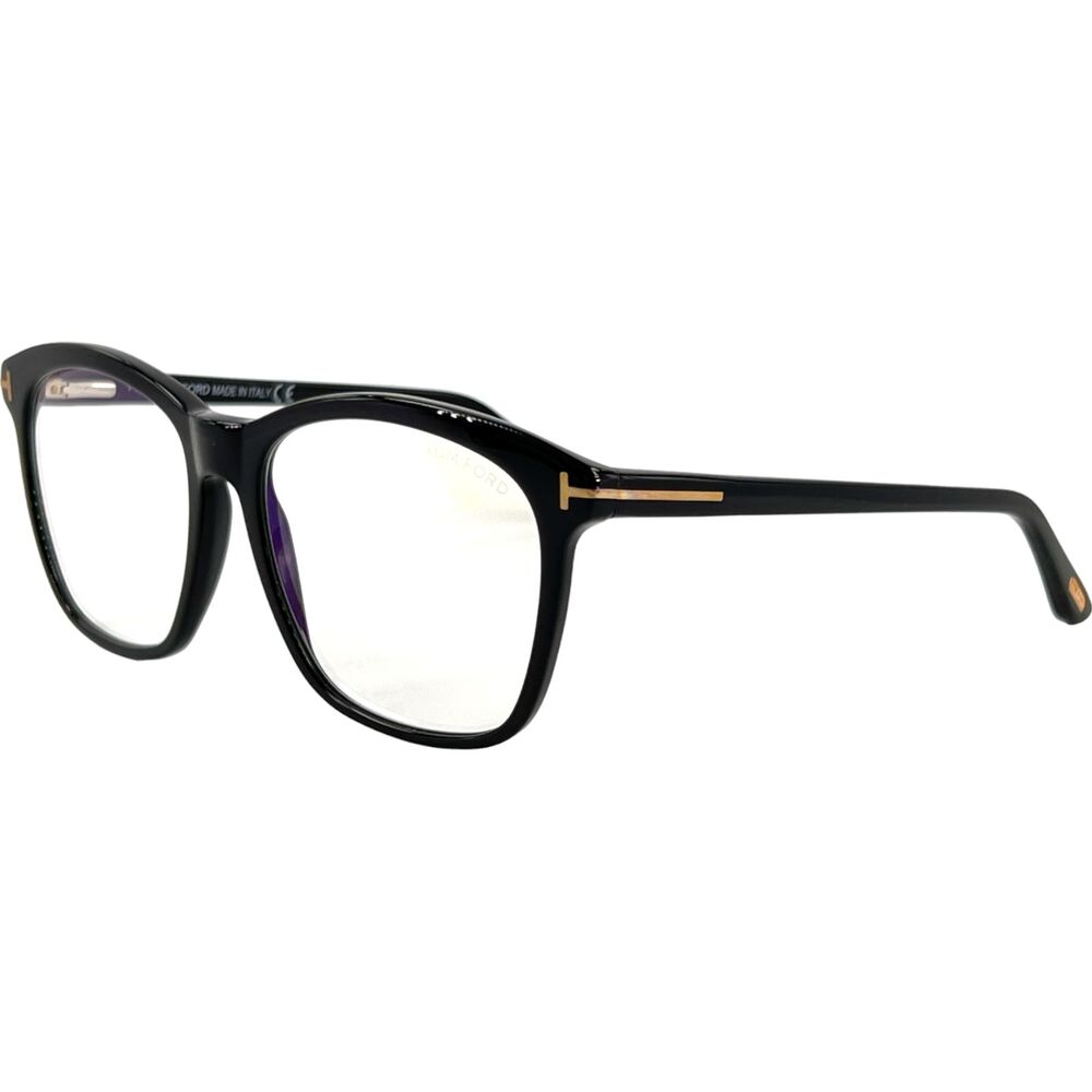 Tom Ford FT5481-B Womens Eyeglass Frame 001 Shiny Black
